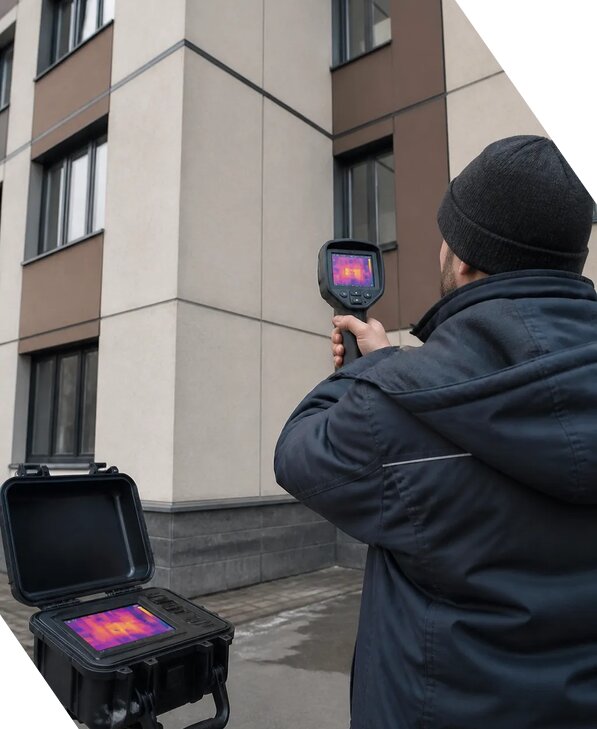 Тепловизионное обследование зданий и сооружений в Владимире